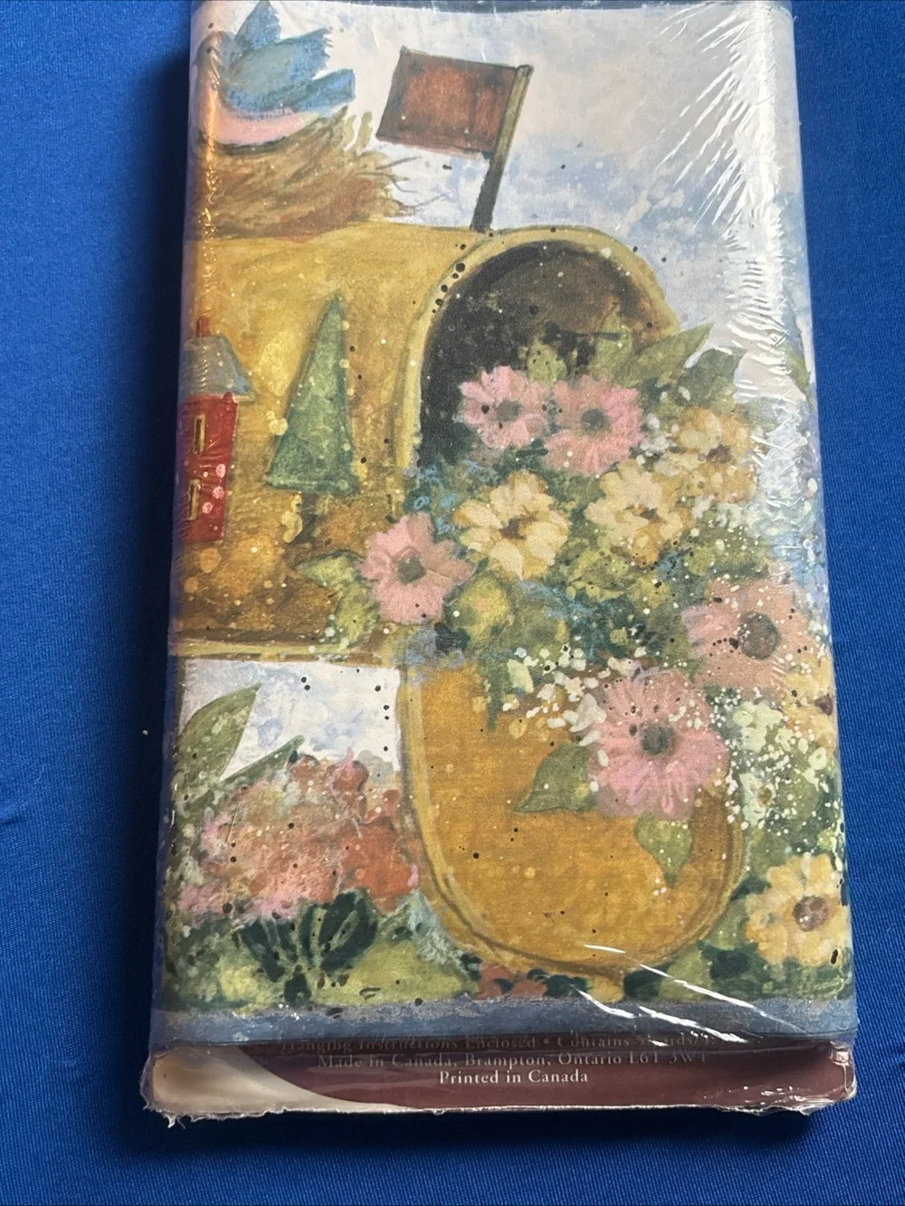 Norwall Group Inc. `mailbox ' Lot#5A 5 yds Wallpaper Boarder 2001 New VTG